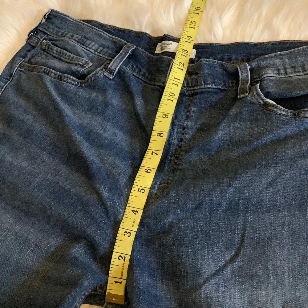 Levi Strauss Signature Gold Mens Slim Fit Jeans Dark Wash Blue 40x30 59691-0007